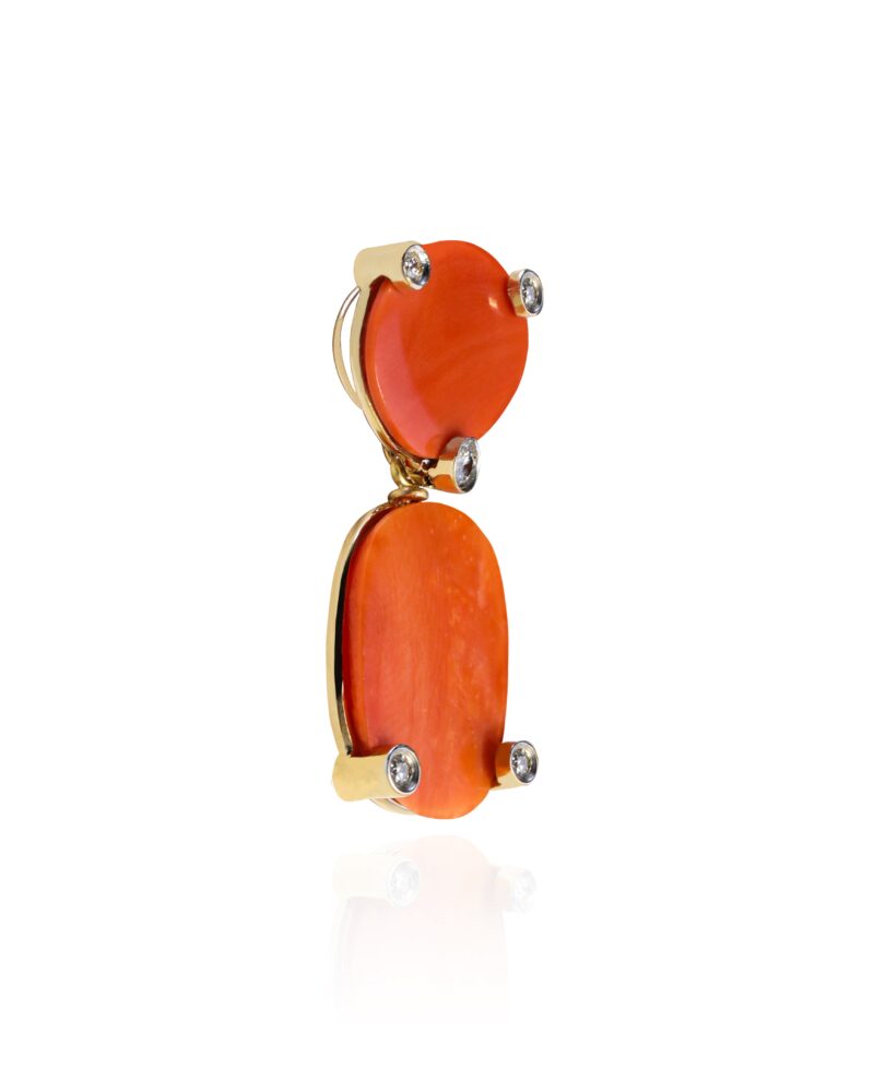 Brinco Placas Coral - Imagem 2